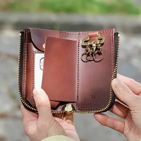 Leather Skill GROUND 内面カラー：ブラウン